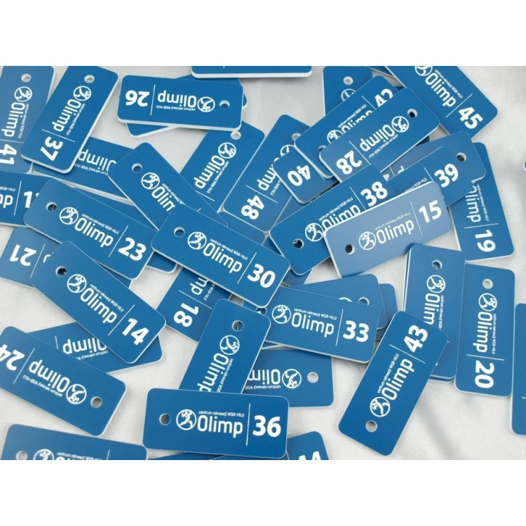 Keychains - TROGIR Blue - 70x30mm