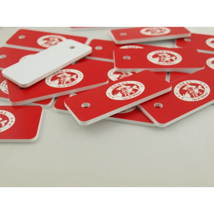 Keychains - TROGIR Red - 70x30mm