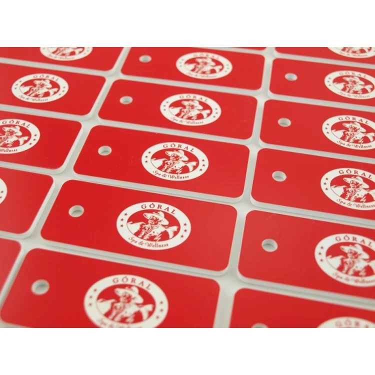 Keychains - TROGIR Red - 70x30mm