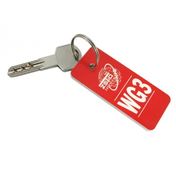Keychains - TROGIR Red - 70x30mm