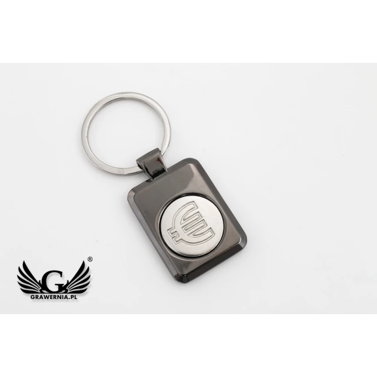 2 in 1 Token Keyring Basket with any engraving - BP117