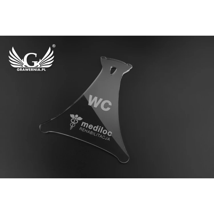 Anti-Theft Acrylic Keychain - BA026