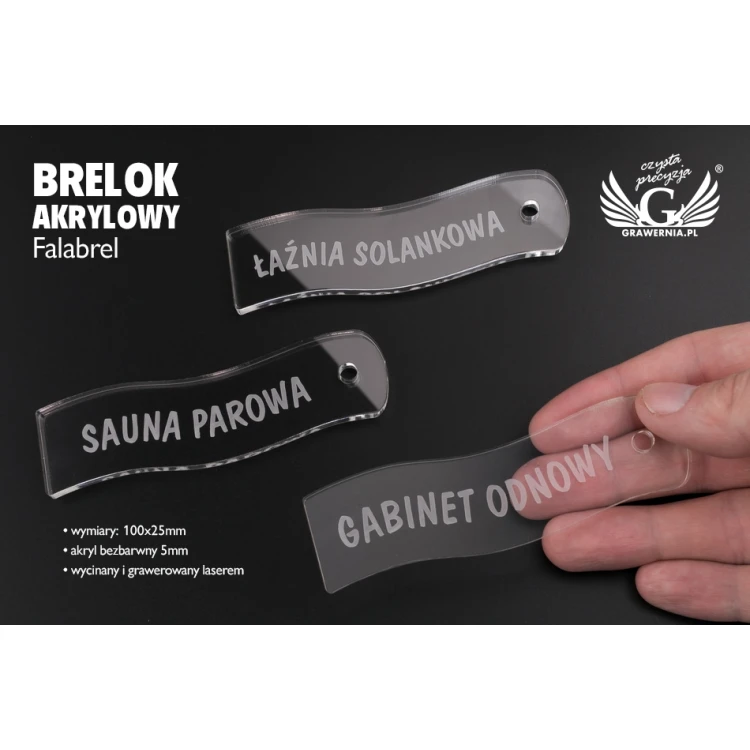 Acrylic Keychain - FALABREL - BA009