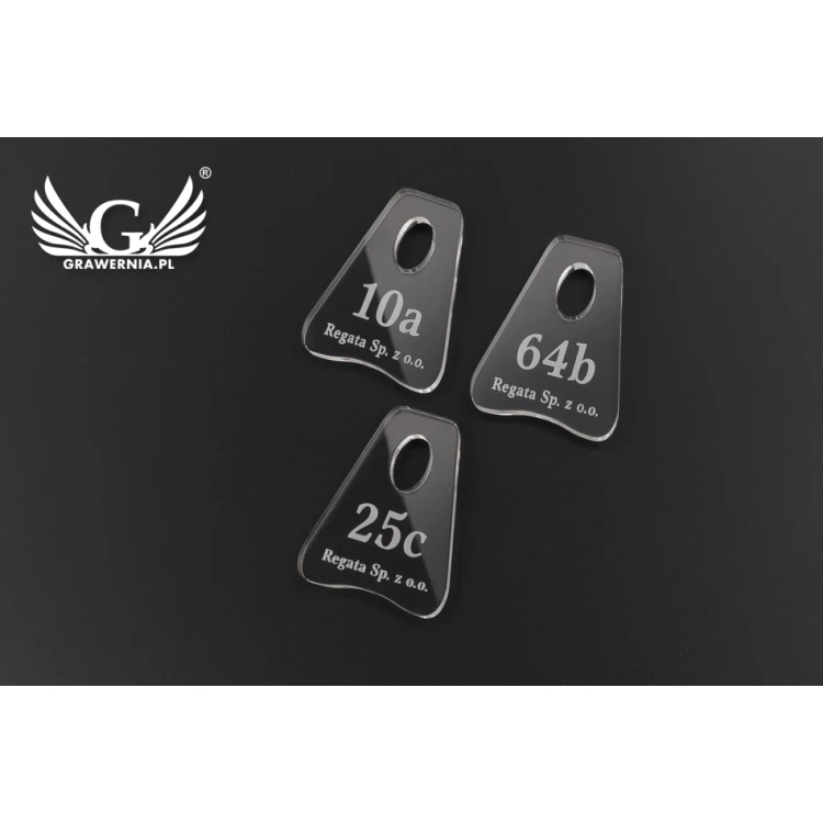 Acrylic Keychain, Small Hotel - PIOTRUŚ - BA001