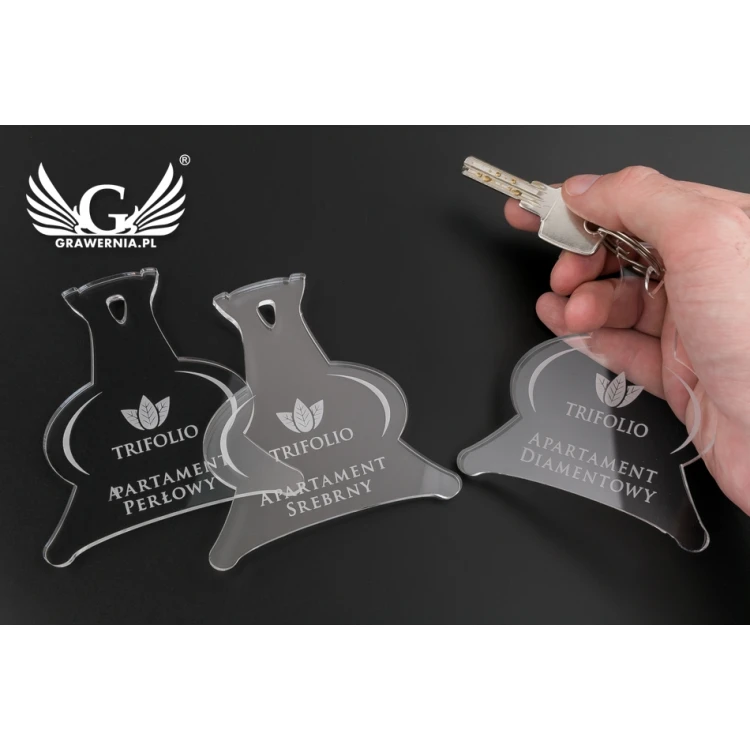 Acrylic Keychain - KING PLUS - BA022