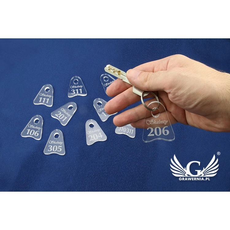 Acrylic Keychain, Small - KASIA - BA007