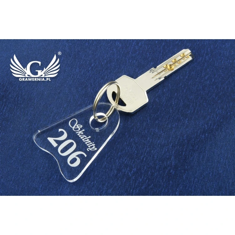 Acrylic Keychain, Small - KASIA - BA007