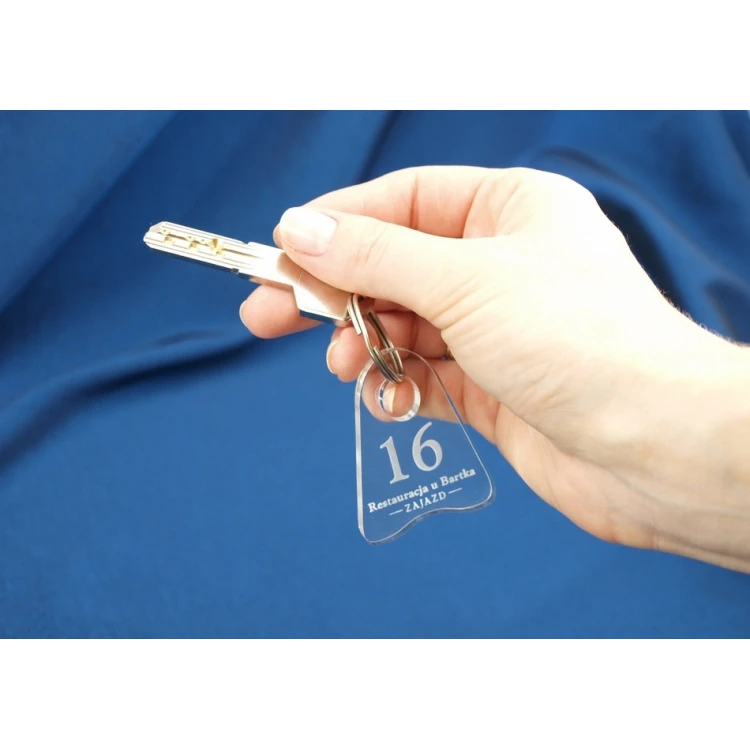 Acrylic Keychain, Small - KASIA - BA007