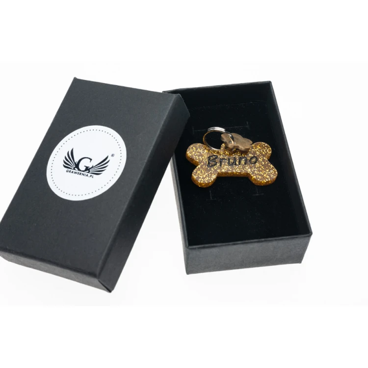 ID Tag - Premium Keychain for Dog and Cat with Your Engraving - BDZ030