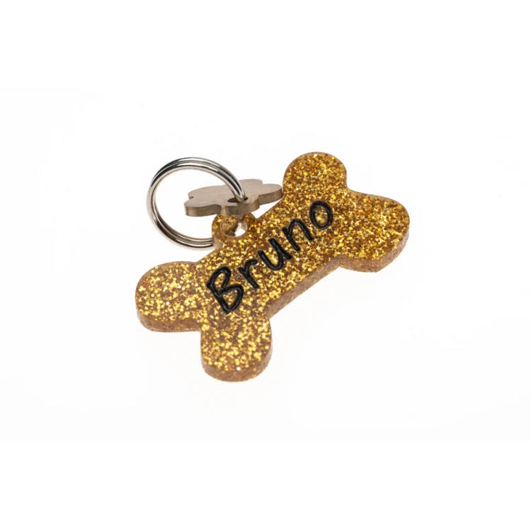 ID Tag - Premium Keychain for Dog and Cat with Your Engraving - BDZ030