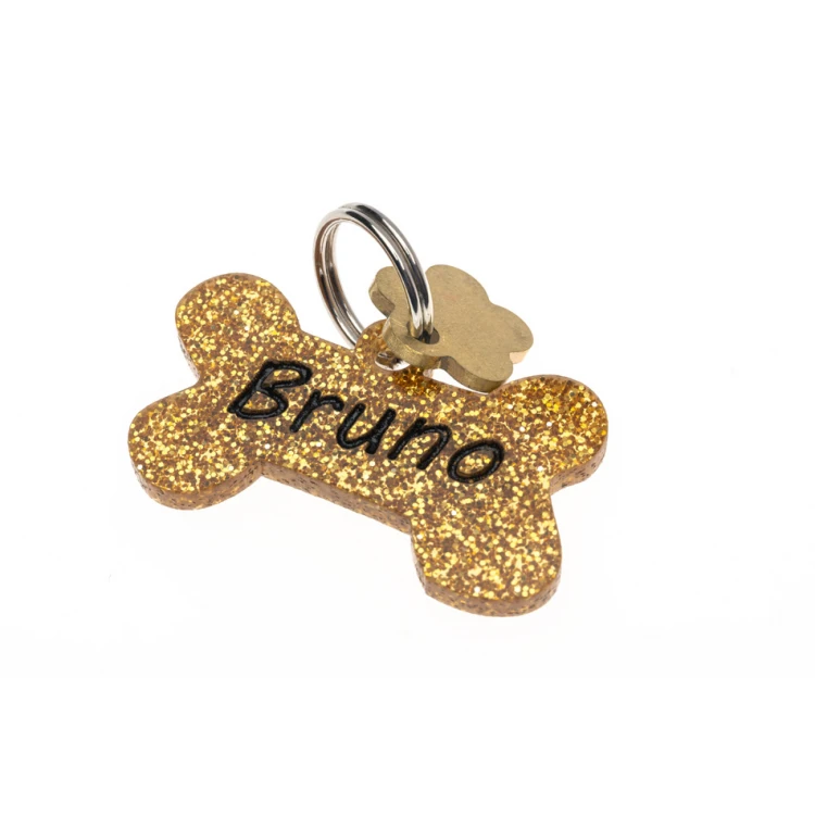 ID Tag - Premium Keychain for Dog and Cat with Your Engraving - BDZ030