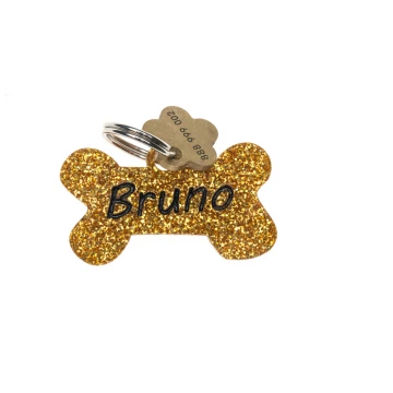 ID Tag - Premium Keychain for Dog and Cat with Your Engraving - BDZ030