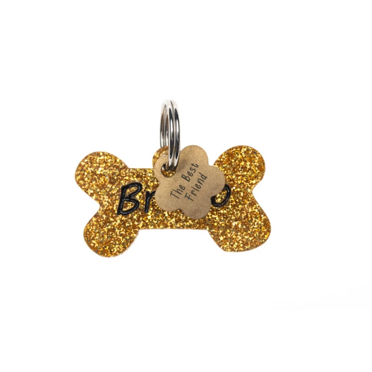ID Tag - Premium Keychain for Dog and Cat with Your Engraving - BDZ030