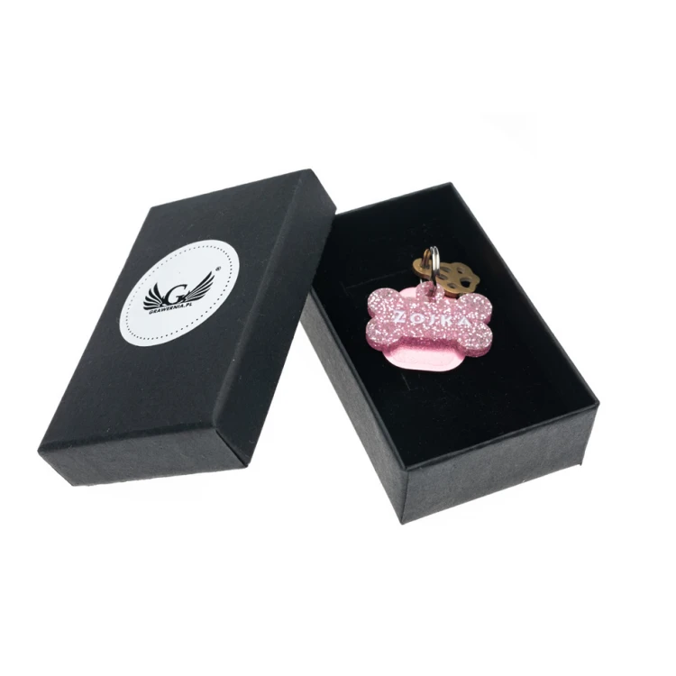 ID Tag - Premium Keyring for Dog and Cat with Your Engraving - BDZ033