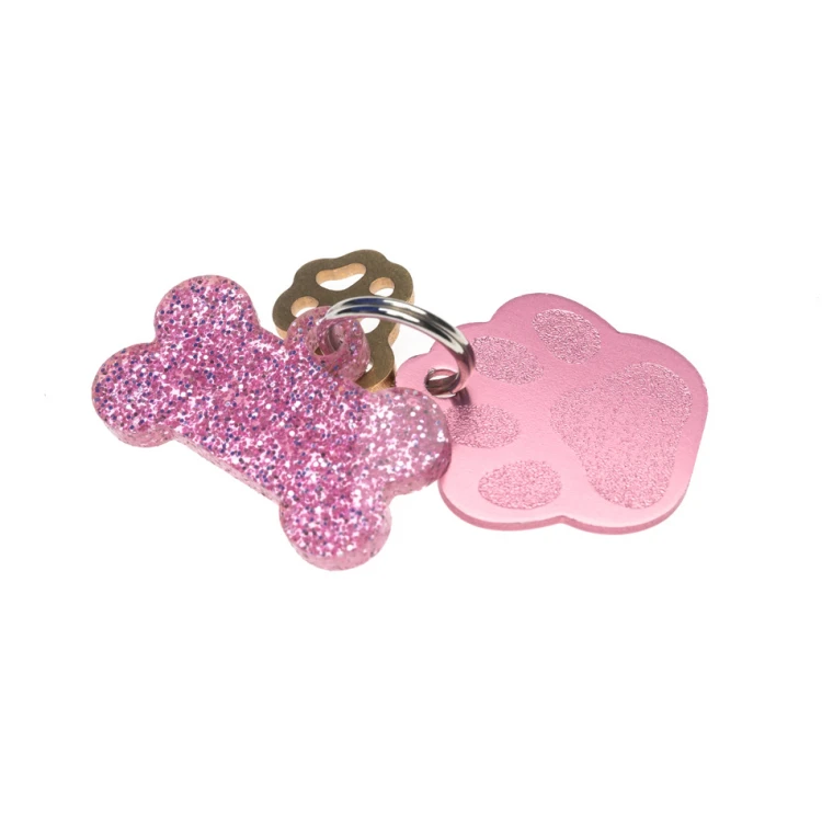 ID Tag - Premium Keyring for Dog and Cat with Your Engraving - BDZ033