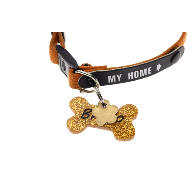 ID Tag - Premium Keychain for Dog and Cat with Your Engraving - BDZ030