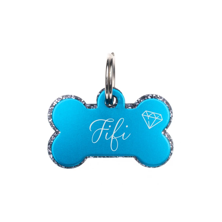 ID Tag - Premium Keychain for Dog and Cat with Your Engraving - BDZ041