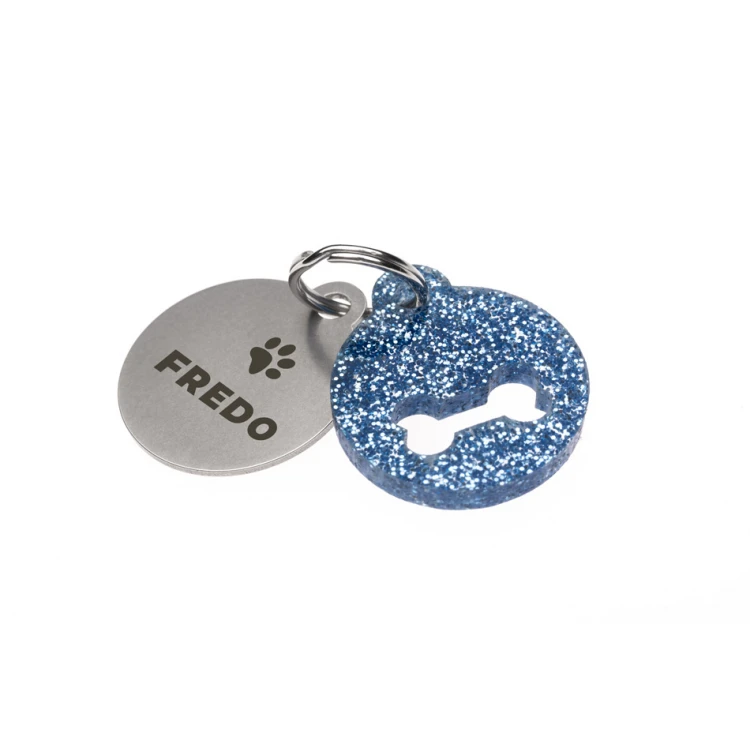 ID Tag - Premium Keychain for Dog and Cat with Your Engraving - BDZ042