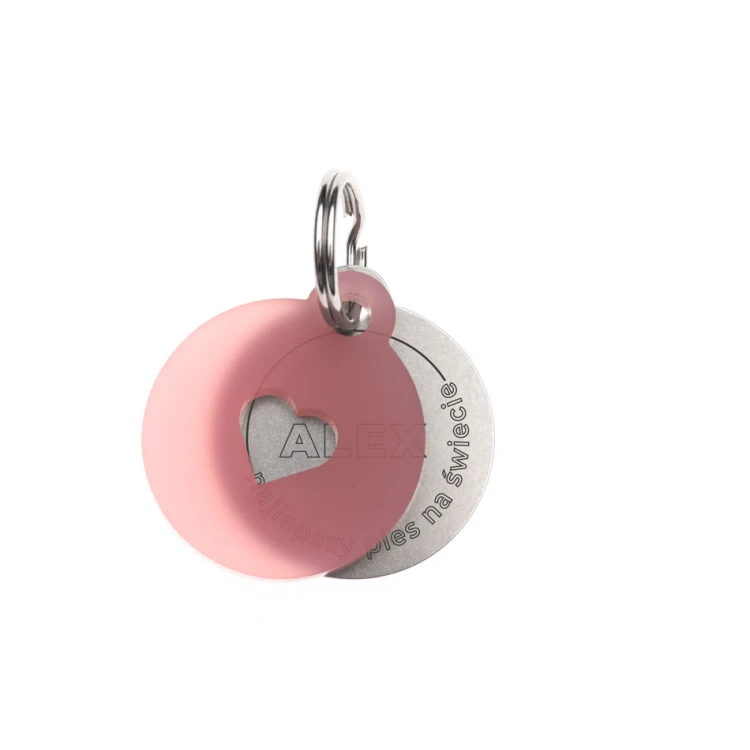 ID Tag - Premium Keychain for Dog and Cat with Your Engraving - BDZ043