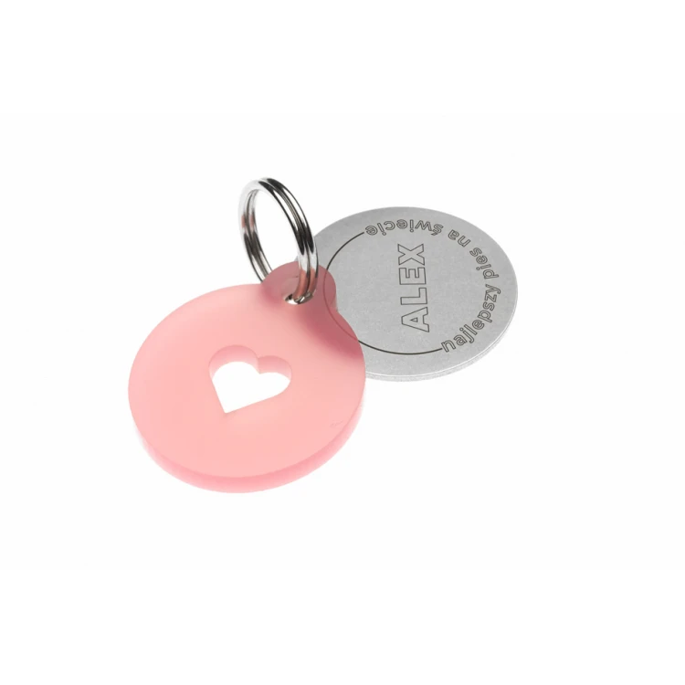 ID Tag - Premium Keychain for Dog and Cat with Your Engraving - BDZ043