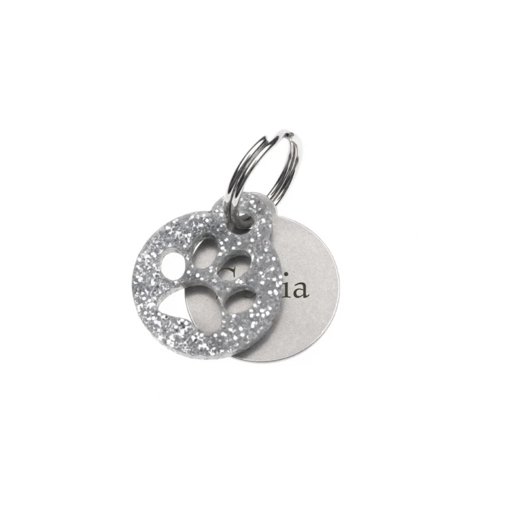 ID Tag - Premium Keyring for Dog and Cat with Your Engraving - BDZ046