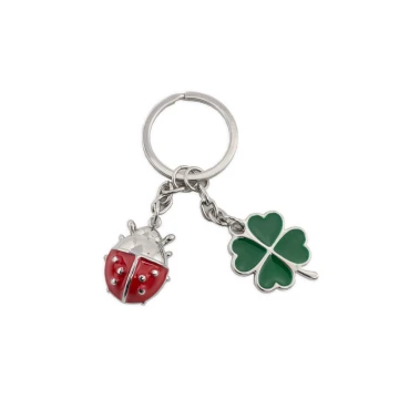 KEYCHAIN Ladybug - with your engraving - BP67
