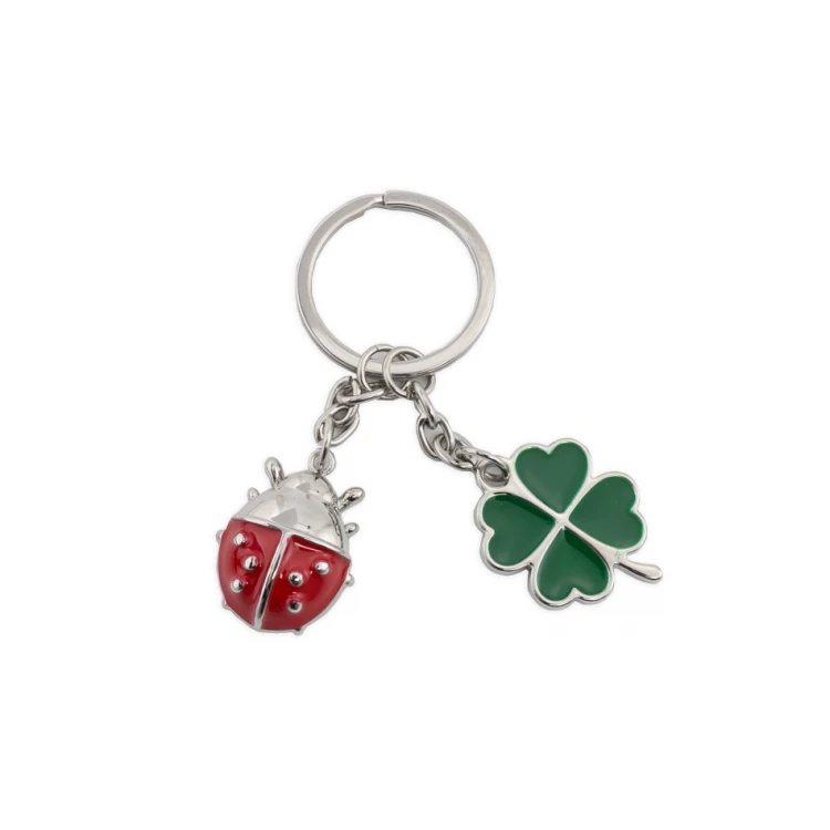 KEYCHAIN Ladybug - with your engraving - BP67