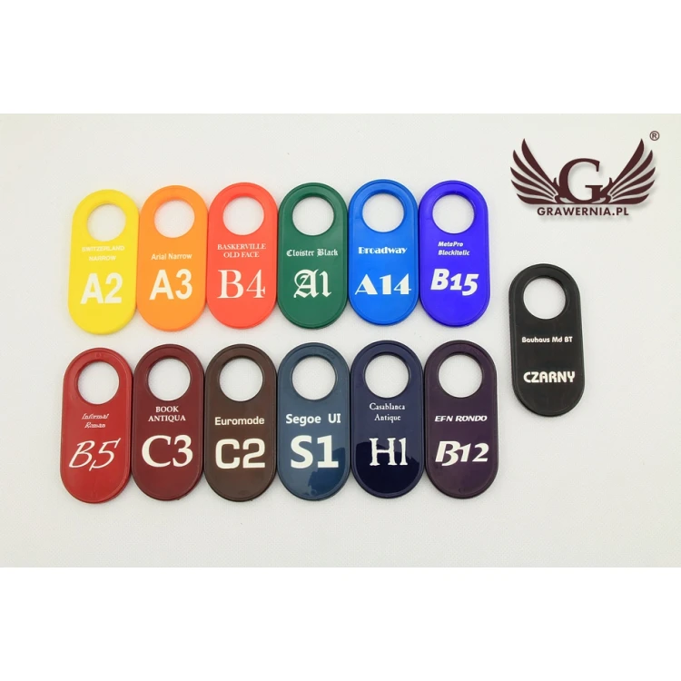 Keychain - CLASSIC - 90x40 mm