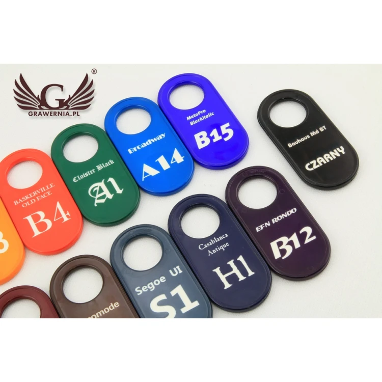 Keychain - CLASSIC - 90x40 mm