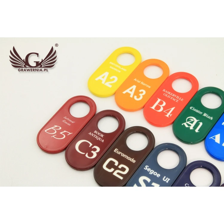Keychain - CLASSIC - 90x40 mm