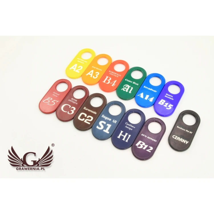 Keychain - CLASSIC - 90x40 mm