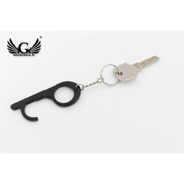 Anti Touch No-touch Keychain with Custom Engraving - BP115