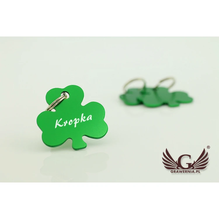Pet Tag for Dog and Cat - CLOVER - BDZ010