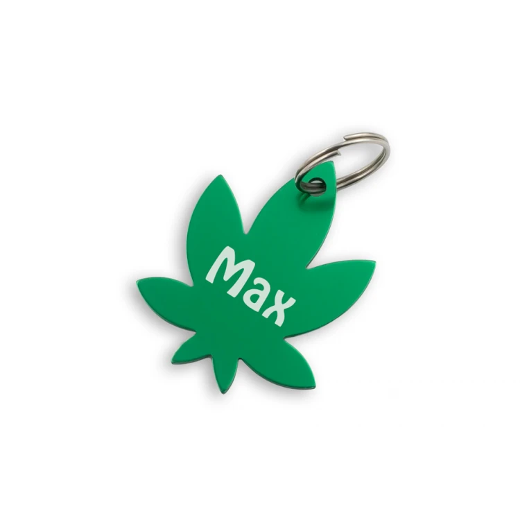 Dog and Cat Keyring - LEAF - BDZ015