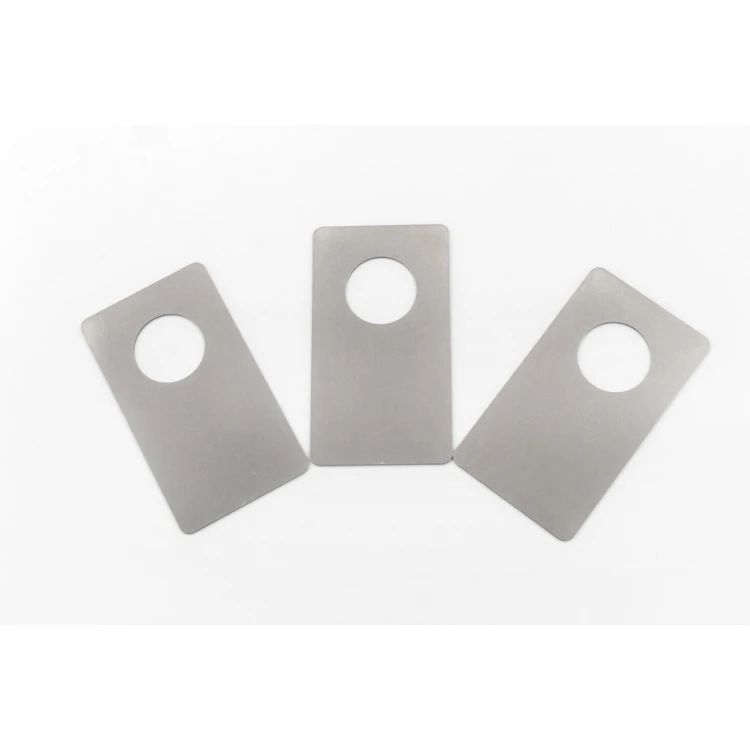 Aspen Locker Keychain - 1mm thick steel, dimensions 45x80mm - BM039