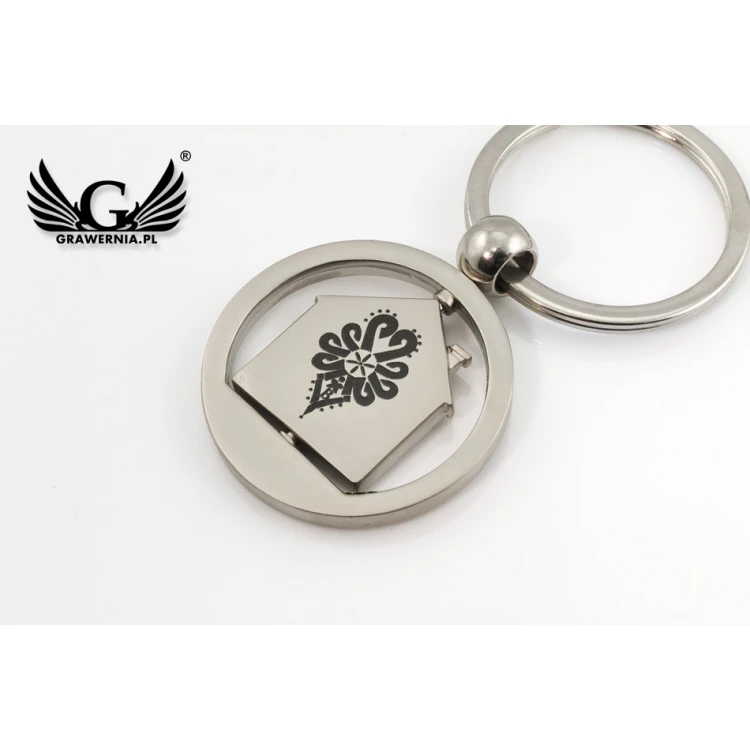 HOUSE KEYCHAIN 2 - for developer or real estate agency - BP53