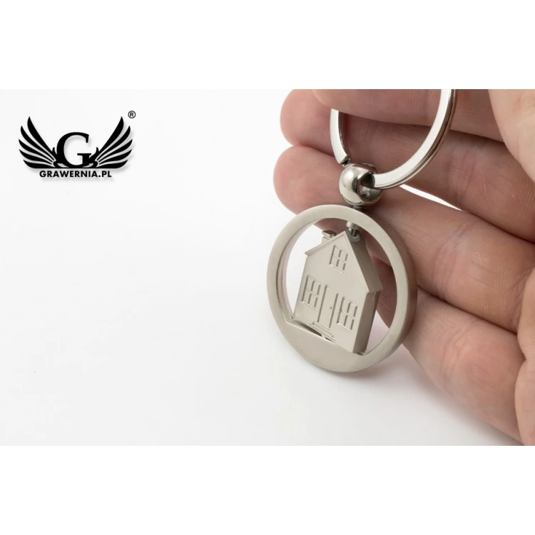 HOUSE KEYCHAIN 2 - for developer or real estate agency - BP53