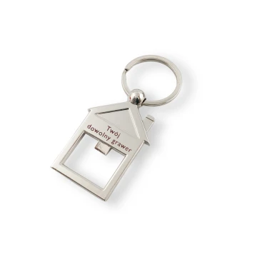 HOUSE KEYCHAIN 4 - for a developer or real estate agency - BP85