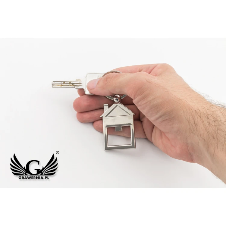 HOUSE KEYCHAIN 4 - for a developer or real estate agency - BP85