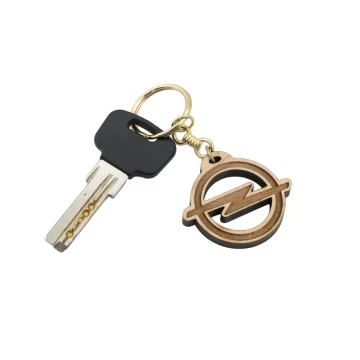 Wooden Keychain for Car Dealers - Solid Maple - Timo 1