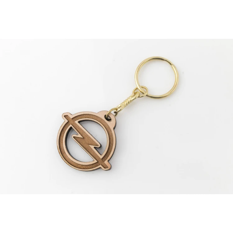 Wooden Keychain for Car Dealers - Solid Maple - Timo 1