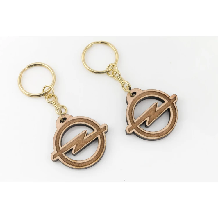 Wooden Keychain for Car Dealers - Solid Maple - Timo 1