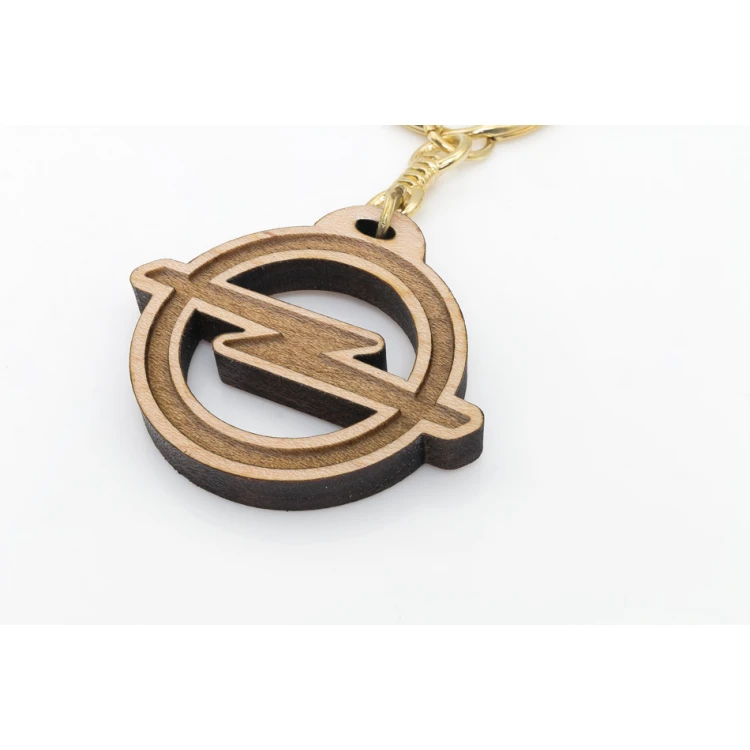 Wooden Keychain for Car Dealers - Solid Maple - Timo 1