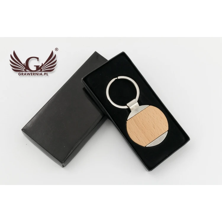 Wooden Keychain with Engraving - Prince - BP75