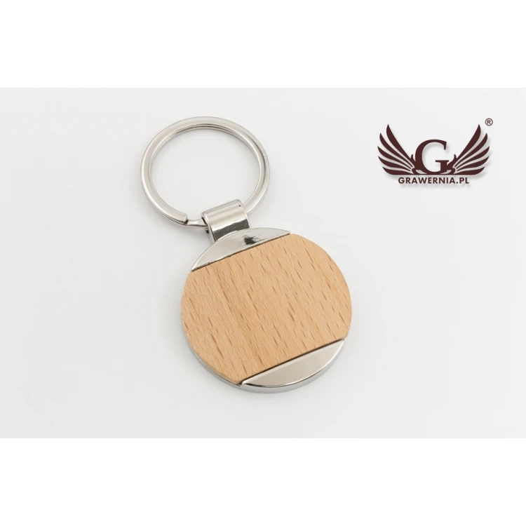 Wooden Keychain with Engraving - Prince - BP75