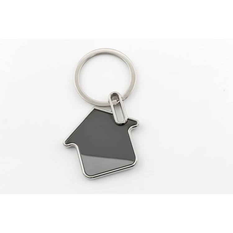 Wooden Keychain with Engraving - House 5 - BP128