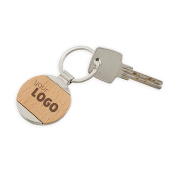 Wooden Keychain with Engraving - Prince - BP75