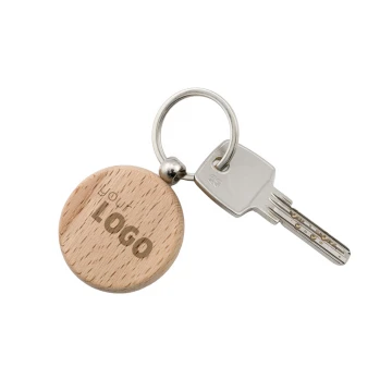 Wooden Keychain with Engraving - Salvador 2 - BP127