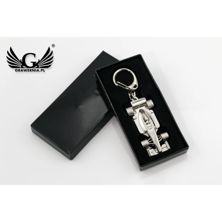FORMULA 1 Keyring - with Your Engraving - BP46