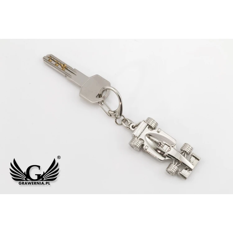 FORMULA 1 Keyring - with Your Engraving - BP46